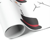 Snowman Cadeaupapier (Rol Hoek)