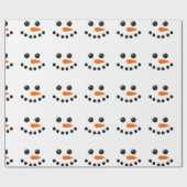Snowman Cadeaupapier (Vlak)