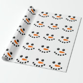 Snowman Cadeaupapier (Uitgerold)