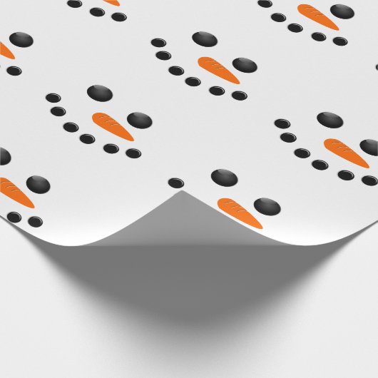 Snowman Cadeaupapier (Hoek)