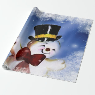Snowman Cadeaupapier