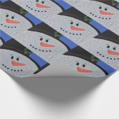 Snowman Cadeaupapier (Hoek)