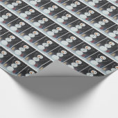 Snowman Cadeaupapier (Hoek)