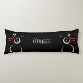 SNOWMAN CADEAUS Cute Text Hug Lichaamskussen (Voorkant)
