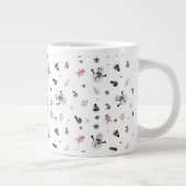 Snowman Candy Cane Pattern Grote Koffiekop (Rechts)