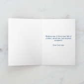 Snowman Candy Parade Kids Christmas Card Feestdagen Kaart (Binnen)