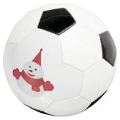 Snowman cartoon voetbal (Drie kwart)