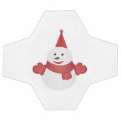 Snowman cartoon voetbal (Enkel)