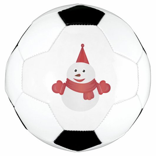 Snowman cartoon voetbal (Voorkant)