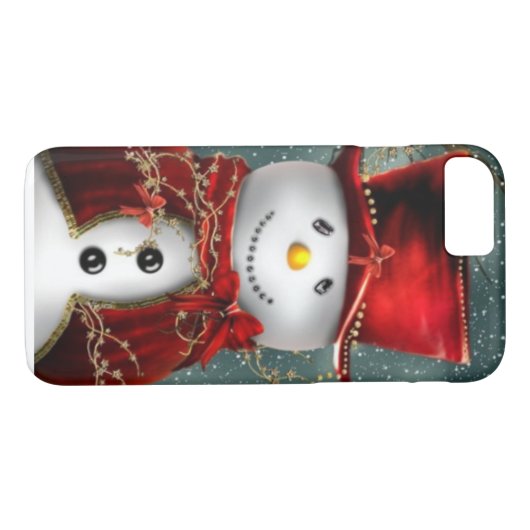 Snowman Case-Mate iPhone Case (Achterkant (Horizontaal))