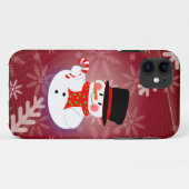 Snowman Case-Mate iPhone Case (Achterkant (horizontaal))