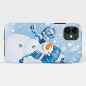 Snowman Case-Mate iPhone Case (Achterkant (horizontaal))