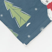 Snowman Cats Vakantiepatroon Fleece Deken (Hoek)