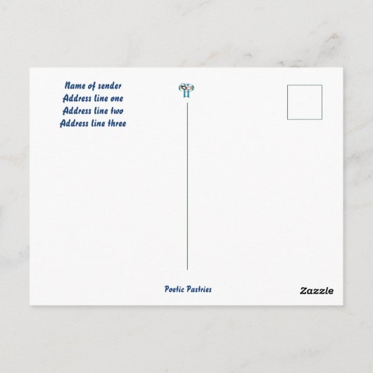 Snowman Celebrating kerstBriefkaart Briefkaart (Achterkant)