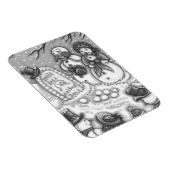 SNOWMAN CEMETERY, GEKOPPELD VÓÓR ZIJN TIJD, MOURNE MAGNEET (Rechterzijde)