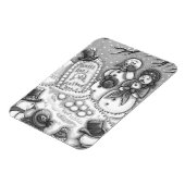 SNOWMAN CEMETERY, GEKOPPELD VÓÓR ZIJN TIJD, MOURNE MAGNEET (Linkerzijde)