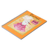 Snowman Chef in Schort & Chef's Pet Journal Notitieboek (Linkerzijde)