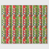 Snowman Choo Choo Train Cadeaupapier (Vlak)