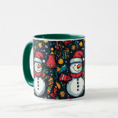 Snowman Christmas 2025 Combo Mok (Voorkant links)