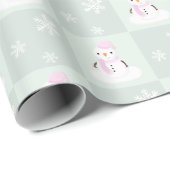 Snowman Christmas Cadeaupapier (Rol Hoek)