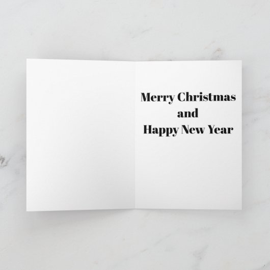 Snowman Christmas Card Feestdagen Kaart (Binnen)