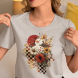 Snowman Christmas Checkered Board retro Tri-Blend Shirt<br><div class="desc">Dit ontwerp is ook beschikbaar op andere telefoonmodellen. Kies het Type van Apparaat om andere hoesjes van iPhone, van Samsung Galaxy of van Google te zien. Sommige stijlen kunnen worden gewijzigd door Stijl te selecteren als dat een optie is. Dit ontwerp kan op het gebied worden gepersonaliseerd dat door de...</div>