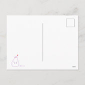 Snowman Christmas Feestdagen Briefkaart (Achterkant)