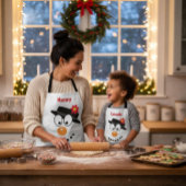 Snowman Christmas Fun Novelty Cartoon Schort