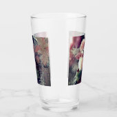 Snowman Christmas Glass Cup –  Winter Drinkware Glas (Rechts)