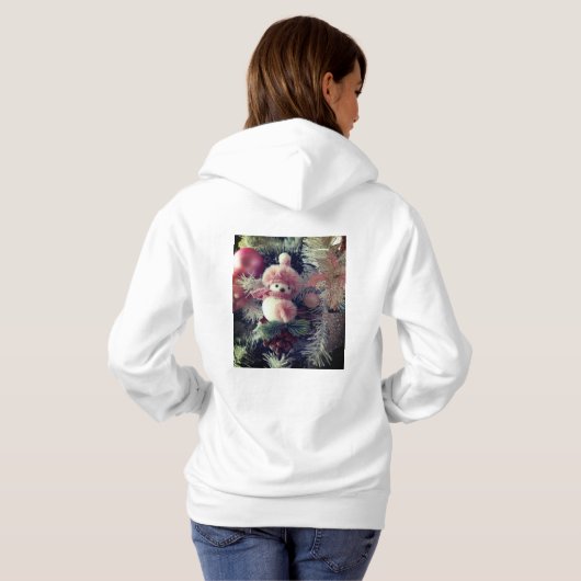 Snowman Christmas Hoodie (Achterkant volledig)