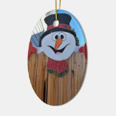 **SNOWMAN* CHRISTMAS ORNAMENT (Links)
