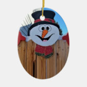 **SNOWMAN* CHRISTMAS ORNAMENT (Voorkant)
