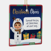 Snowman Christmas Ornament (Rechts)