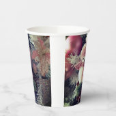 Snowman Christmas Paper Cup – Festive Winter Drink Papieren Bekers (Links)