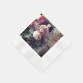 Snowman Christmas Paper Napkin Servet (Hoek)