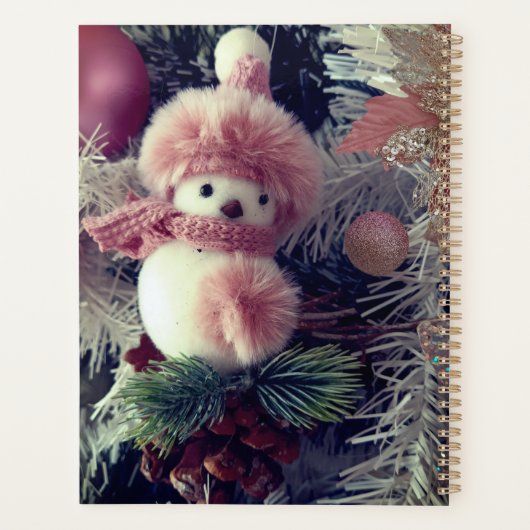 Snowman Christmas Planner (Achterkant)