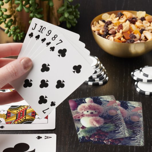 Snowman Christmas Playing Cards Pokerkaarten (Insitu)