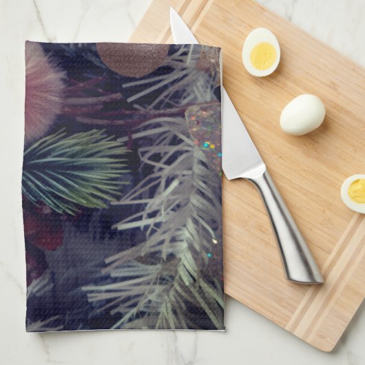 Snowman Christmas  Theedoek (Quarter Fold)