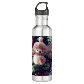 Snowman Christmas Water Bottle Waterfles