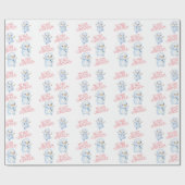 Snowman Christmas Wrapping Paper Cadeaupapier (Vlak)