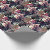 Snowman Christmas Wrapping Paper Cadeaupapier (Hoek)