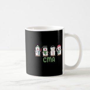 Snowman CMA Nurse Christmas Certified Medical ISTA Koffiemok