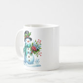 Snowman Coffee Mok (Voorkant links)