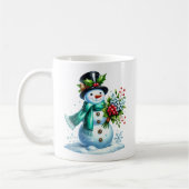 Snowman Coffee Mok (Links)
