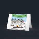 Snowman Convention Funny kerstcadeaus & T - shirts Feestdagen Kaart<br><div class="desc">Je bekijkt een Rick London cartoon cadeaus, t - shirts of collecteerbaar met de titel "Snowman Convention". U hebt ons bezocht. Hier vind je de bekroonde cartoons van het team van Cartoons van de Londense Times, die sinds 2005 op Google de ranglijst #1 offbeat cartoon kregen. We bieden de grappigste...</div>