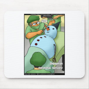 Snowman Cosmetic Surgery Funny Gifts T - shirts Ka Muismat