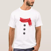 Snowman Costume Matching Group Family Kerstmis Xm T-shirt (Voorkant)