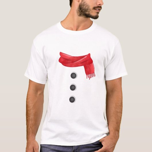 Snowman Costume Matching Group Family Kerstmis Xm T-shirt (Voorkant)