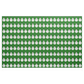 Snowman Craft Fabric glimlachen Stof (Yard (91,4 cm))