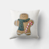 Snowman Cushion Kussen (Achterkant)